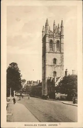 Oxford Oxfordshire Magdalen Tower / Oxford /Oxfordshire