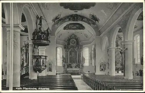 Altusried kath. Pfarrkirche / Altusried /Oberallgaeu LKR