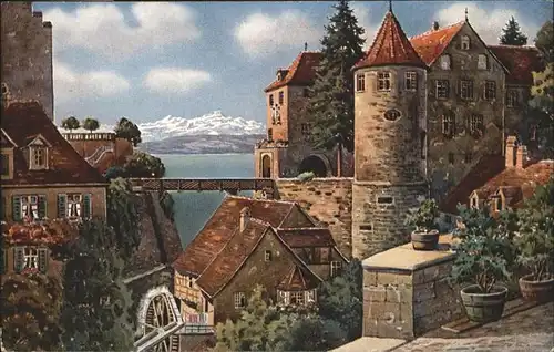 Meersburg Bodensee Schloss
Alte Muehle / Meersburg /Bodenseekreis LKR