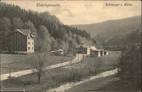 Gehlberg Thueringerwald Muehle / Gehlberg /Ilm-Kreis LKR