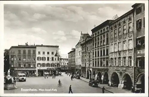 Rosenheim Bayern Max Josef Platz  / Rosenheim /Rosenheim LKR