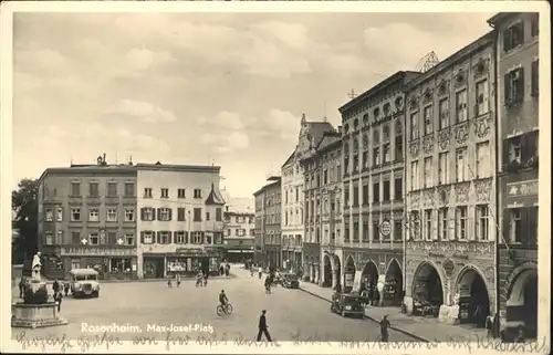 Rosenheim Bayern Max Josef Platz  / Rosenheim /Rosenheim LKR