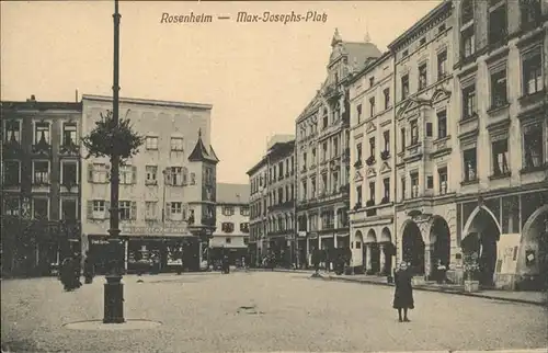 Rosenheim Bayern Max Josef Platz / Rosenheim /Rosenheim LKR