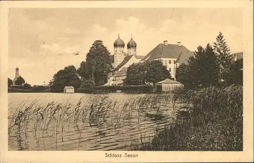 Seeon-Seebruck Schloss  / Seeon-Seebruck /Traunstein LKR