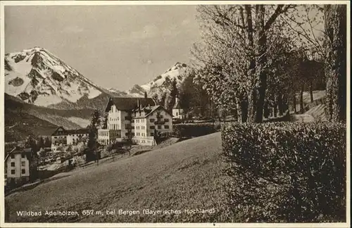 Bad Adelholzen Oberbayern  / Siegsdorf /Traunstein LKR