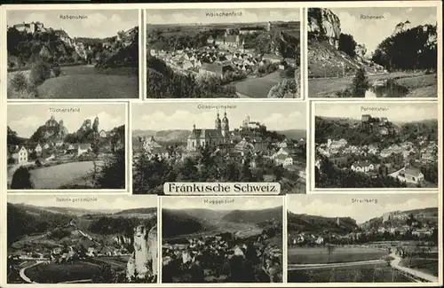 Muggendorf Fraenkische Schweiz Streitberg Pottenstein Rabeneck  / Wiesenttal /Forchheim LKR