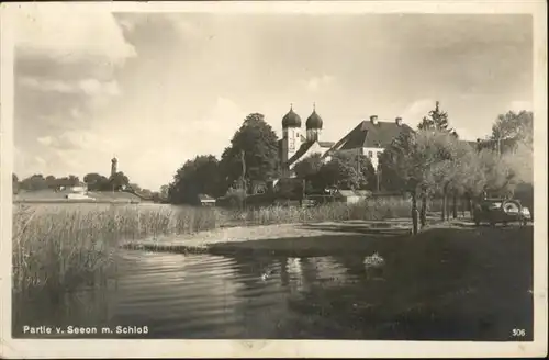 Seeon-Seebruck Schloss  / Seeon-Seebruck /Traunstein LKR