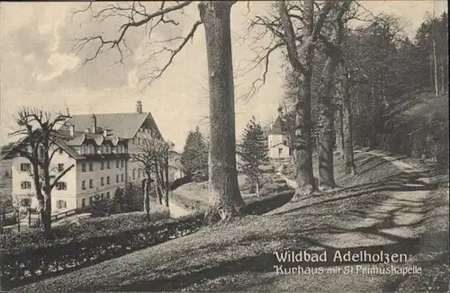 Bad Adelholzen Oberbayern Wildbad Kurhaus St Primus Kapelle / Siegsdorf /Traunstein LKR