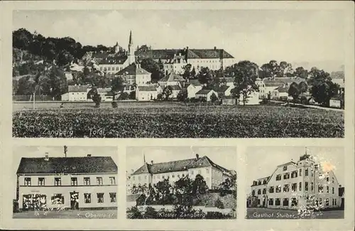 Zangberg Kloster Zangberg, Gasthof Stuiber, K. Obermeier / Zangberg /Muehldorf Inn LKR