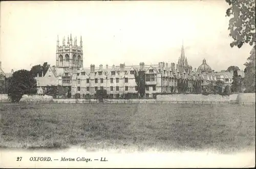 Oxford Oxfordshire Merton College / Oxford /Oxfordshire