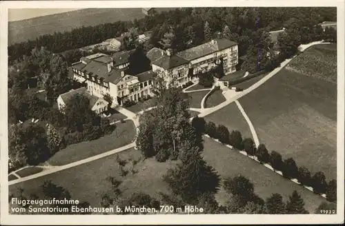 Ebenhausen Isartal Sanatorium Ebenhausen
Muenchen / Schaeftlarn /Muenchen LKR