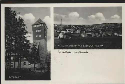 wq70726 Baerenstein Annaberg-Buchholz Berg Hotel  Weipert * Kategorie. Baerenstein Annaberg-Buchholz Alte Ansichtskarten