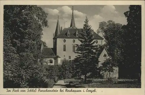 Neuhausen Erzgebirge Schloss Purschenstein *