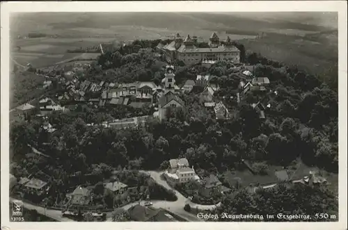Augustusburg Schloss Fliegeraufnahme x