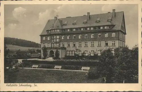 Schneeberg Erzgebirge Heilstaette Sachsen x