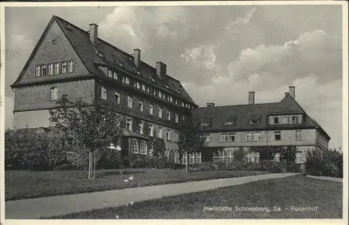 Schneeberg Erzgebirge Heistaette Rosenhof Sachsen x