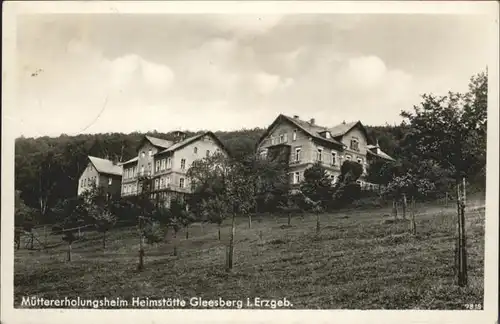 Schneeberg Erzgebirge Erholungsheim Heimstaette Gleesberg x