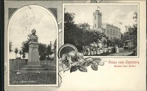 Cossebaude Osterberg Denkmal Koenig Albert  x