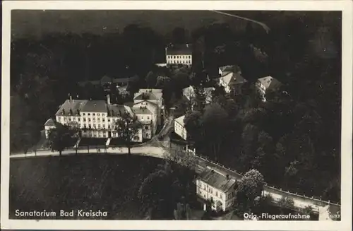 Kreischa Sanatorium  Fliegeraufnahme x