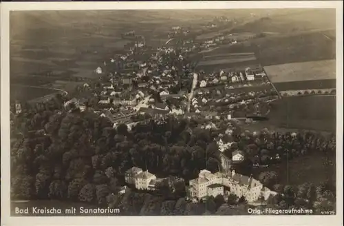 Kreischa Sanatorium Fliegeraufnahme *