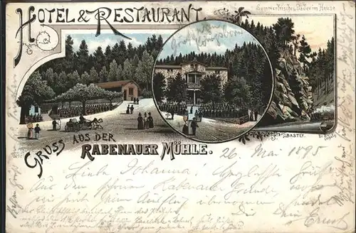 Rabenau Sachsen Hotel Restaurant Rabenauer Muehle x