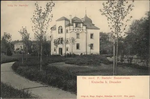 Kreischa Sanatorium F. Bartels Villa *