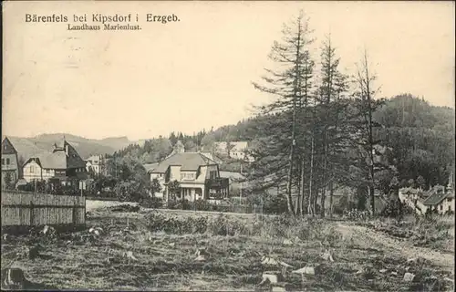 Kipsdorf Kipsdorf Baerenfels Erzgebirge Landhaus Marienlust x / Altenberg /Saechsische Schweiz-Osterzgebirge LKR