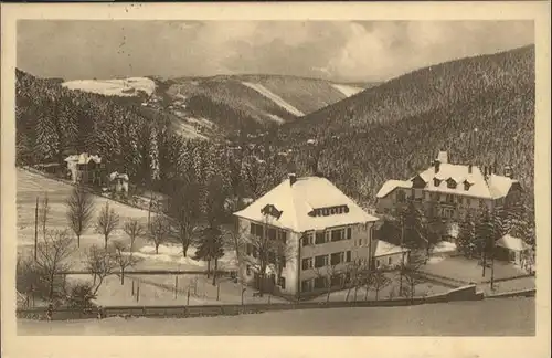 Kipsdorf [Stempelabschlag] Kurhausanlage Kaiserhof Baerenfels x