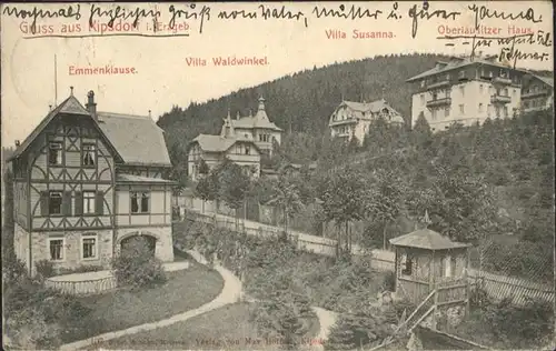 Kipsdorf Erzgebirge Emmenklause Villa Waldwinkel Villa Susanna Oberlausitzer Haus x