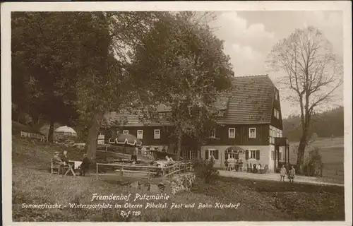 Kipsdorf Kipsdorf Poebeltal Fremdenhof Putzmuehle * / Altenberg /Saechsische Schweiz-Osterzgebirge LKR