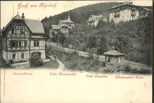 Kipsdorf Emmenklause Villa Waldwinkel Villa Susanna Oberlausitzer Haus *