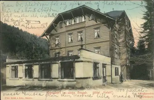 Kipsdorf Erzgebirge Hotel Halali x