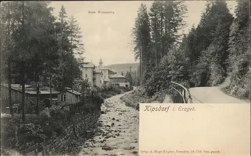 Kipsdorf Erzgebirge Rote Weisseritz *