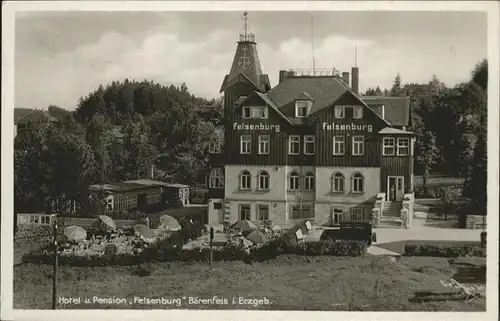 Baerenfels Erzgebirge Hotel Pension Felsenburg x