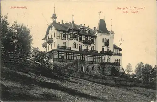 Baerenfels Erzgebirge Kipsdorf Hotel Kaiserhof x