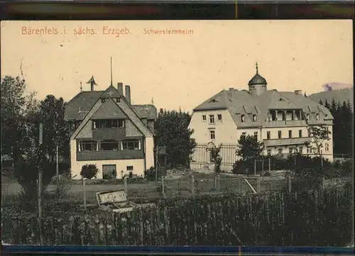 Baerenfels Erzgebirge Schwesternheim x