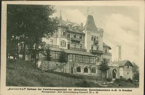 Baerenfels Erzgebirge Kurhaus Kaiserhof Schmiedeberg Kipsdorf x