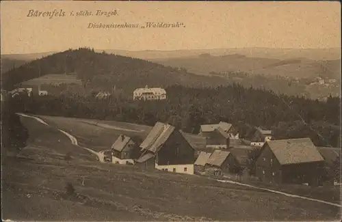 Baerenfels Erzgebirge Diakonissenheim Waldesruh *