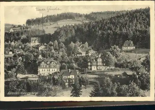 Baerenfels Erzgebirge  x