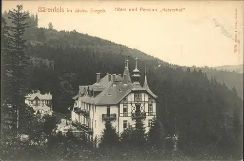 Baerenfels Erzgebirge Hotel Pension Kaiserhof *