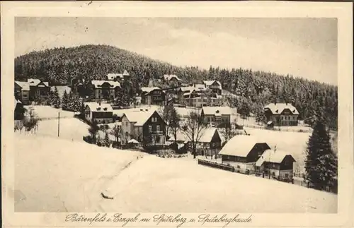 Baerenfels Erzgebirge Spitzberg Spitzbergbaude x