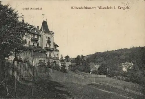 Baerenfels Erzgebirge Hotel Kaiserhof x