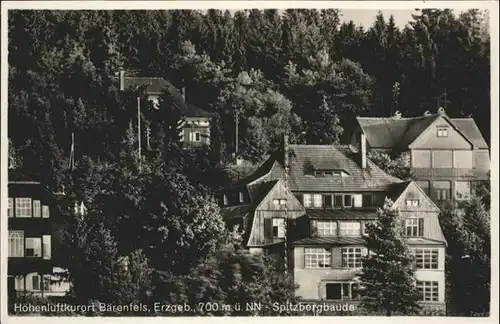 Baerenfels Erzgebirge Spitzbergbaude *