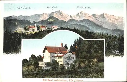 Bad Adelholzen Maria Eck Hochfelln Hochgern x