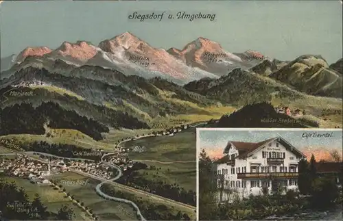 Siegsdorf Panoramakarte x