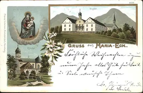 Maria Eck Kirche Kloster x