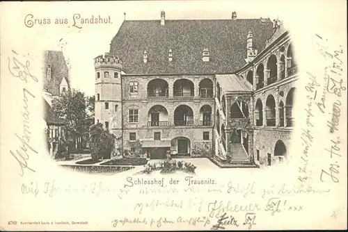 Landshut Schlosshof der Trausnitz