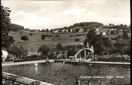 Grafenau Niederbayern Schwimmbad Rutsche