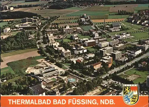 Bad Fuessing Fliegeraufnahme Thermalbad