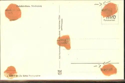 Holzkirchen Oberbayern Marktplatz 